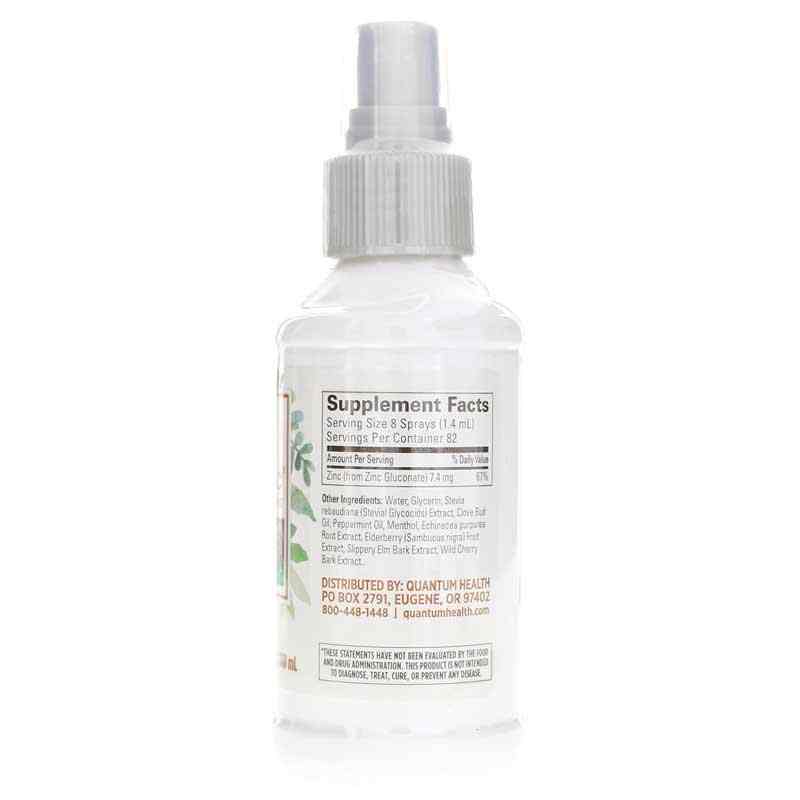TheraZinc Spray, 4 Oz, by Quantum Health, image #2