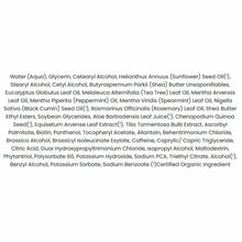 White background displaying ingredient list for Jason Thickening Biotin and Hyaluronic Acid Conditioner in black text.