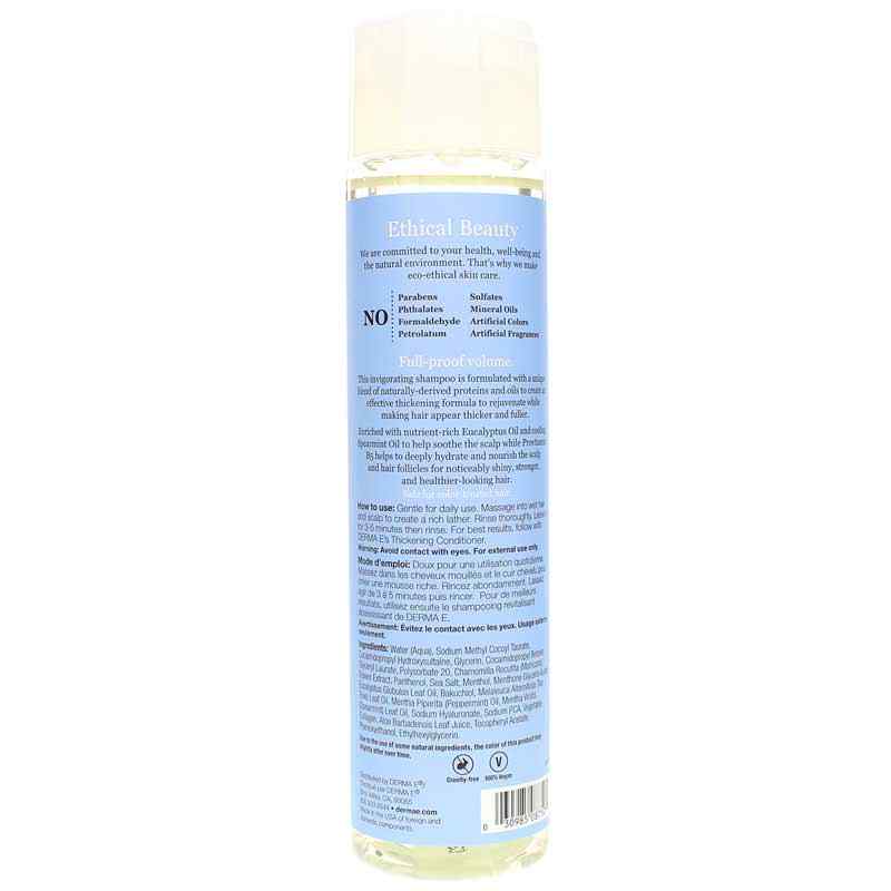 Thickening Shampoo for Thinning Hair, by Derma E, image #2