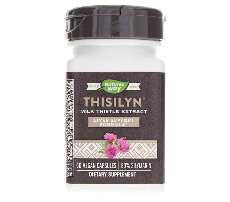 Thisilyn Milk Thistle Extract, 60 Vegan Capsules, by Natures Way