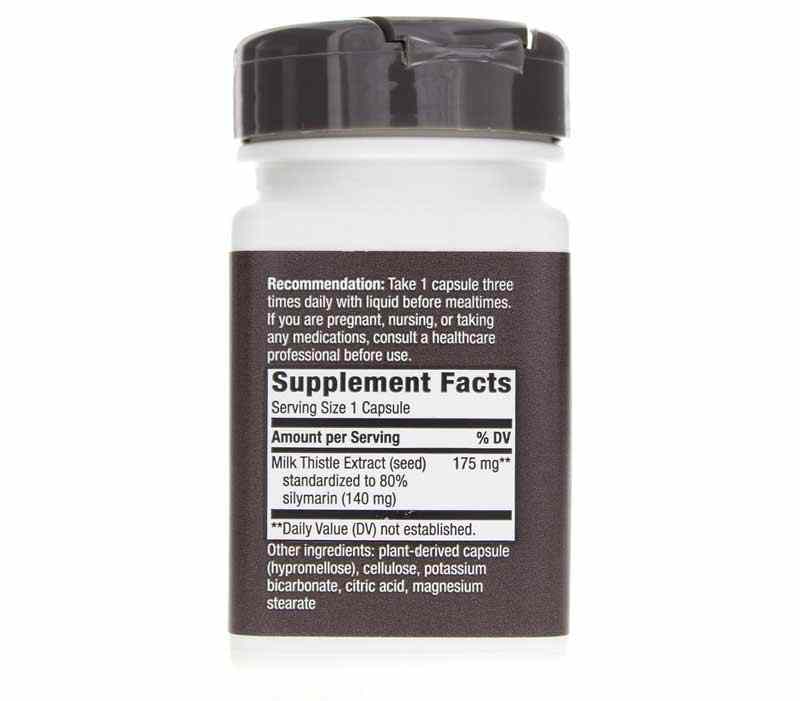 Thisilyn Milk Thistle Extract, 60 Vegan Capsules, by Natures Way, image #2