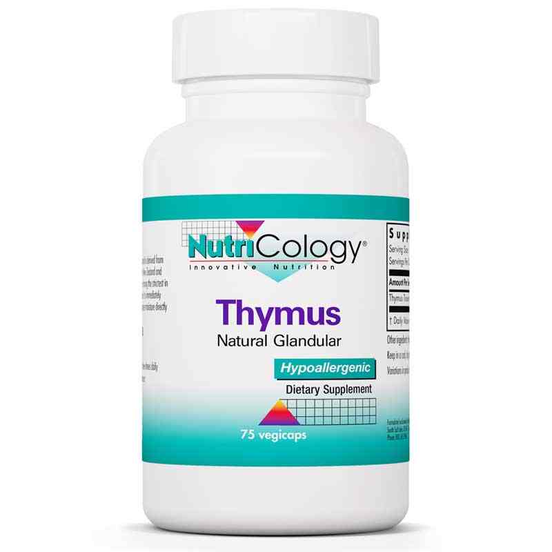 Thymus Natural Glandular, by Nutricology