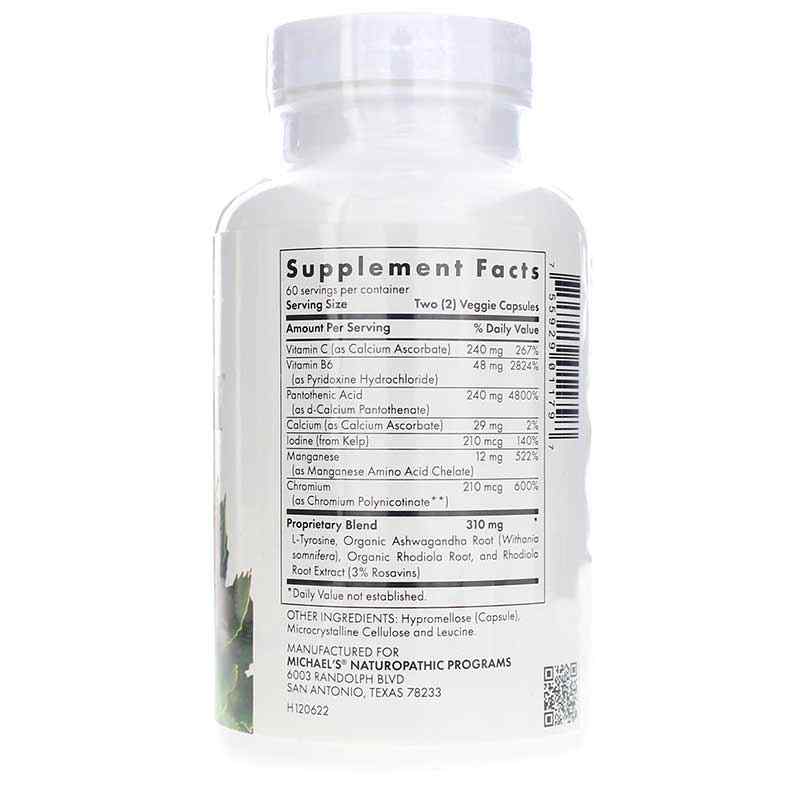 Thyrodrenal, 120 Vegan Capsules, by Michael's Health, image #2