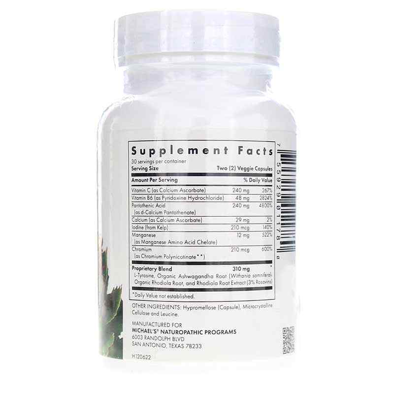 Thyrodrenal, 60 Vegan Capsules, by Michael's Health, image #2