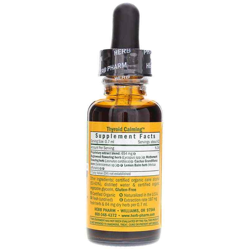 Thyroid Calming, 1 Oz, by Herb Pharm, image #2