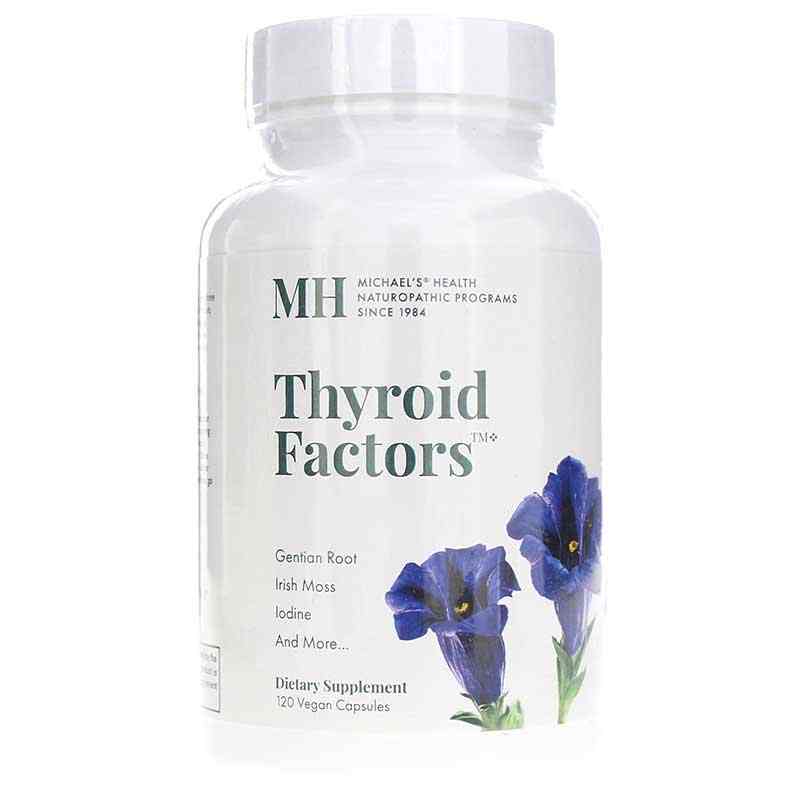Thyroid Factors, 120 Vegan Capsules, by Michael's Health