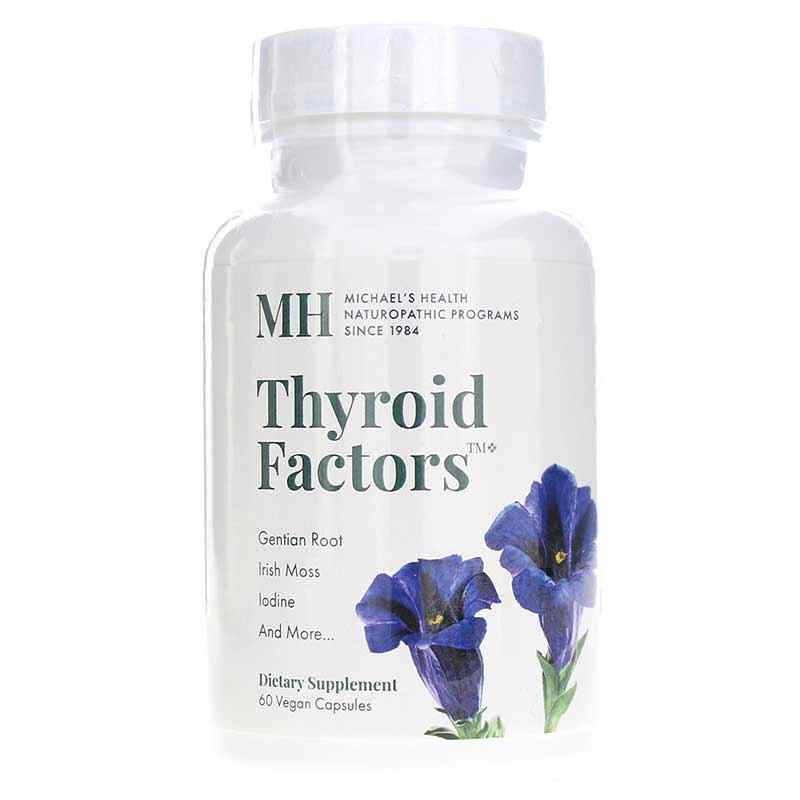 Thyroid Factors, 60 Vegan Capsules, by Michael's Health