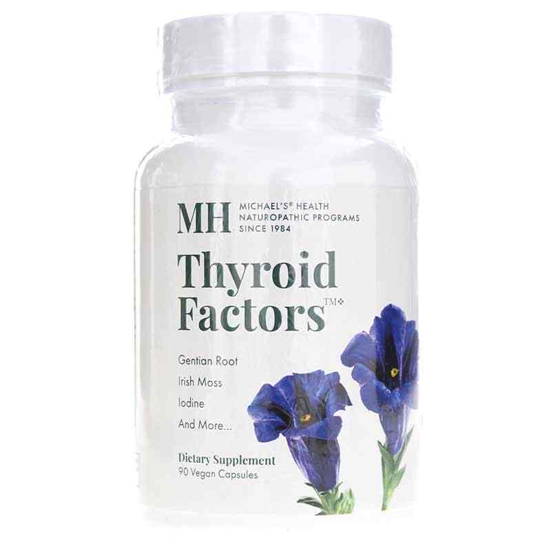 Thyroid Factors, 90 Vegan Capsules, by Michael's Health