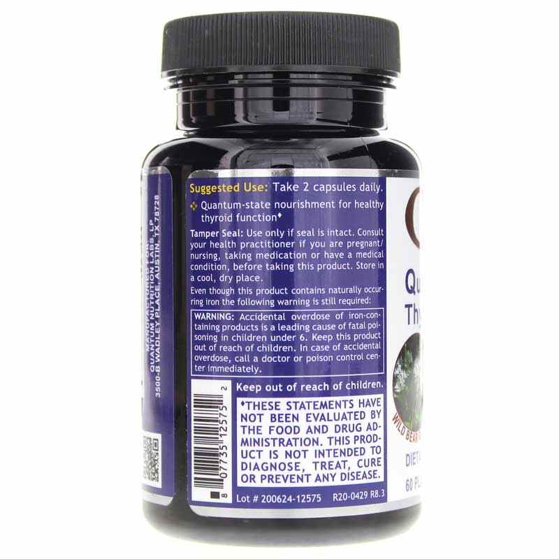 Thyroid Support, by Quantum Nutrition Labs, image #3