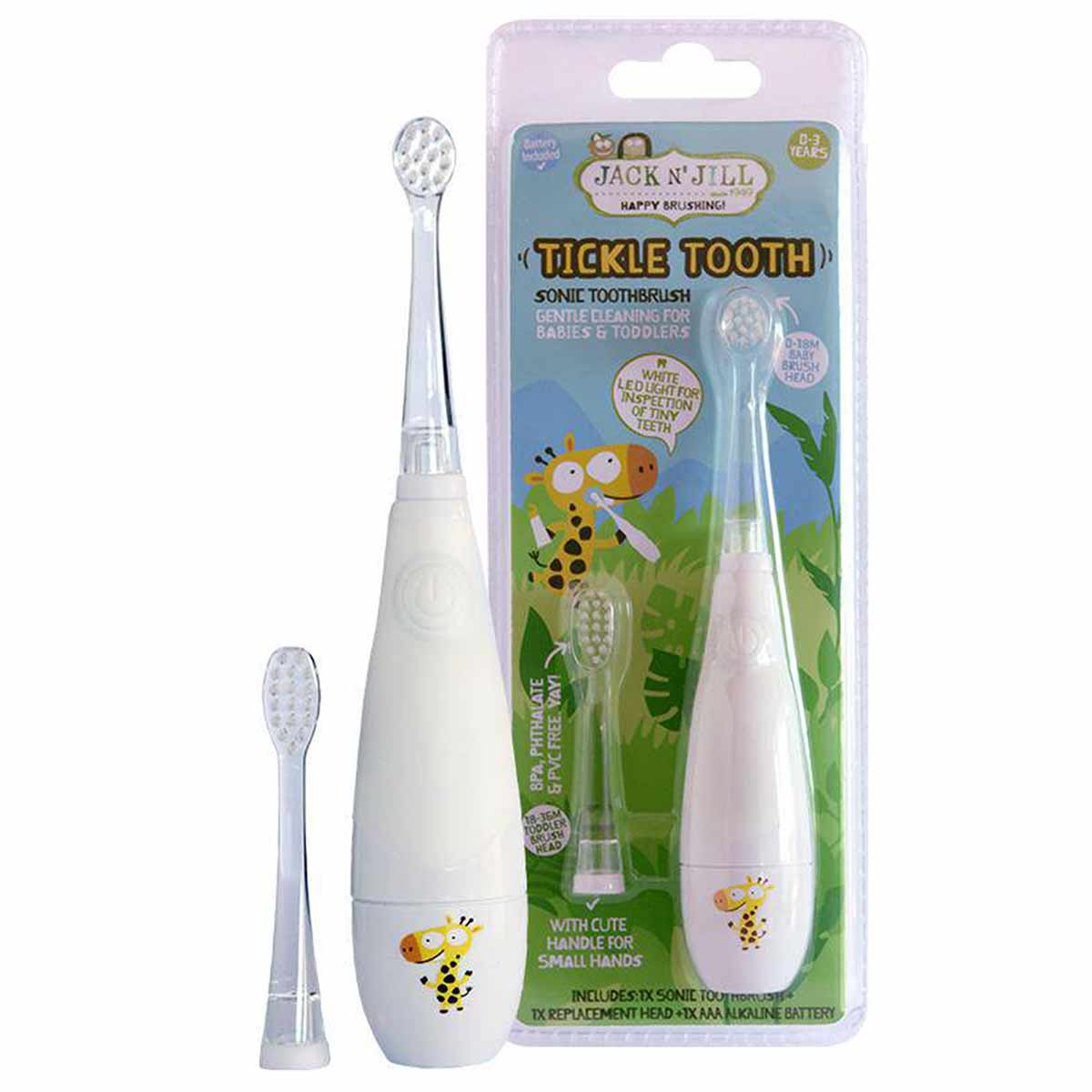 Tickle Tooth Sonic Toothbrush, by Jack N' Jill