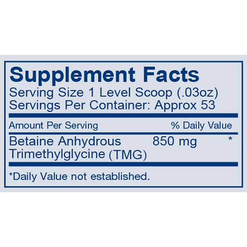 TMG Powder, by Bio-Nutritional Formulas, image #2
