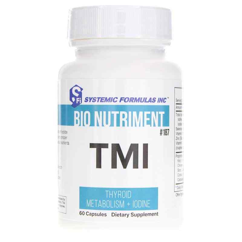 TMI Thyroid Metabolism + Iodine, Systemic Formulas – Natural Healthy ...