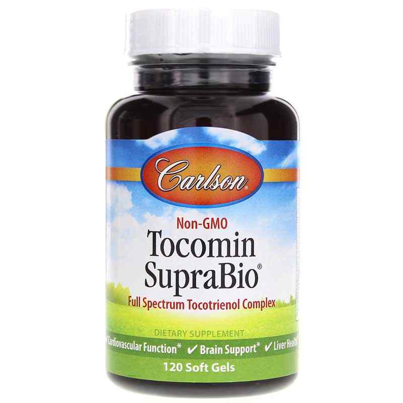 Tocomin SupraBio, 120 Softgels, by Carlson Labs