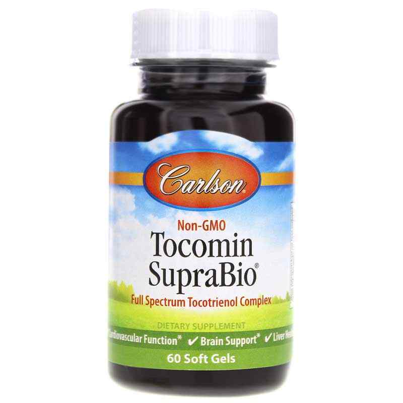 Tocomin SupraBio, 60 Softgels, by Carlson Labs
