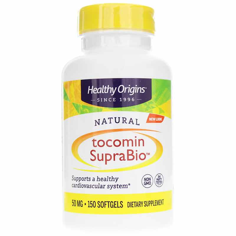 Tocomin SupraBio Tocotrienol Complex 50 Mg, 150 Softgels, by Healthy Origins