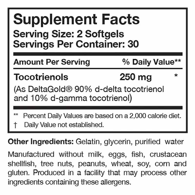 TocoPure D&G, by Researched Nutritionals, image #2