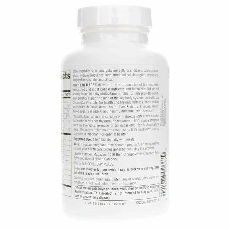 Top 10 Healers, 120 Tablets, by Source Naturals, image #3