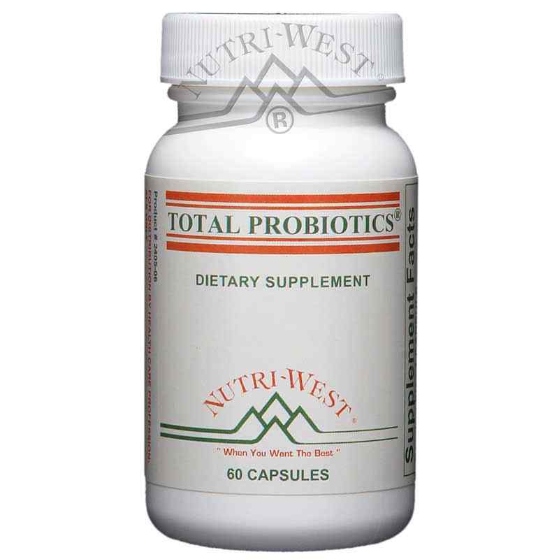 Total Probiotics, 60 Capsules, by Nutri-West