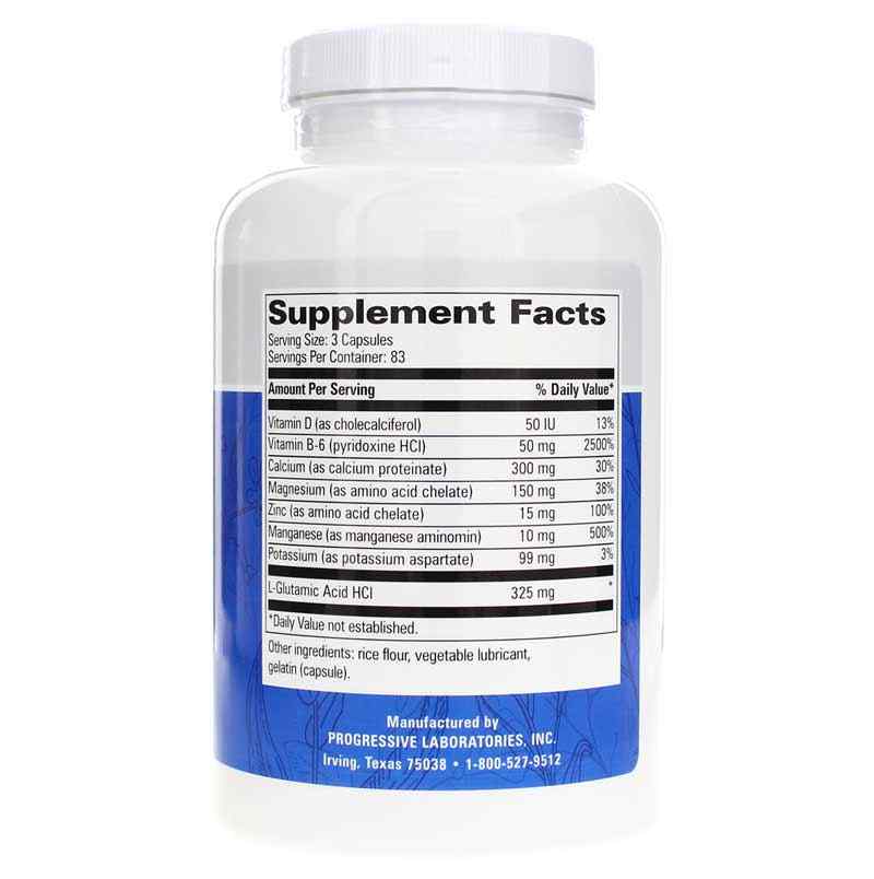 Trace-Min, 250 Capsules, by Progressive Labs, image #2