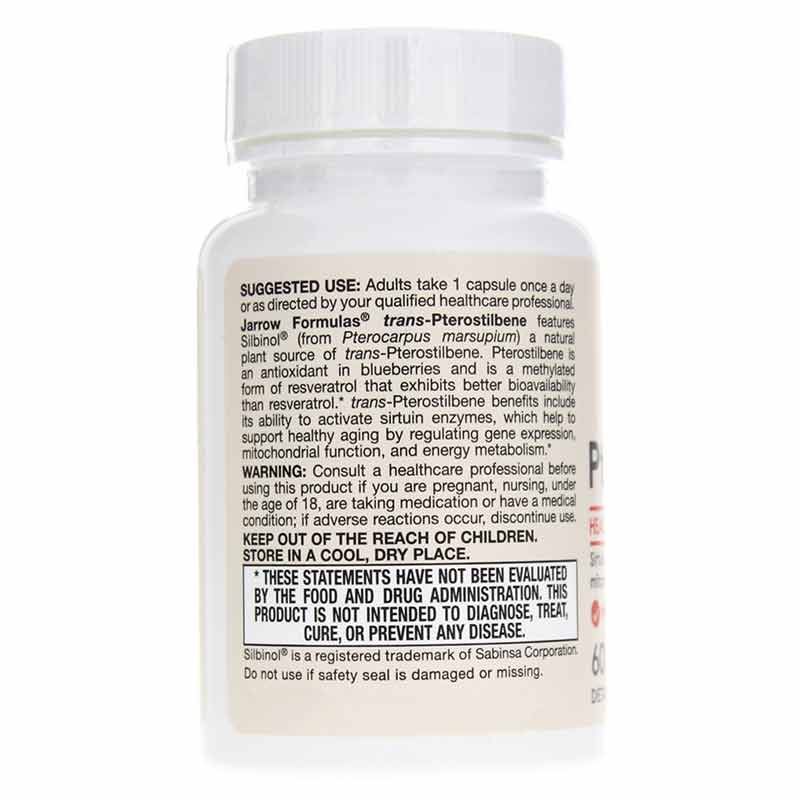 trans-Pterostilbene 50 Mg, by Jarrow Formulas, image #3