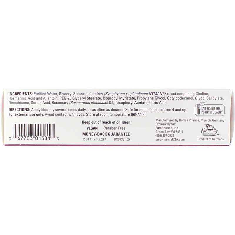 Traumaplant Comfrey Cream, 3.53 Oz, by Terry Naturally, image #2