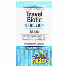 TravelBiotic 10 Billion Active Cells, by Natural Factors