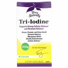 Tri-Iodine 12.5 Mg, 90 Capsules, by Terry Naturally