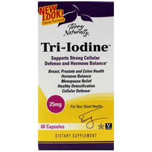 Tri-Iodine 25 Mg, 60 Capsules, by Terry Naturally