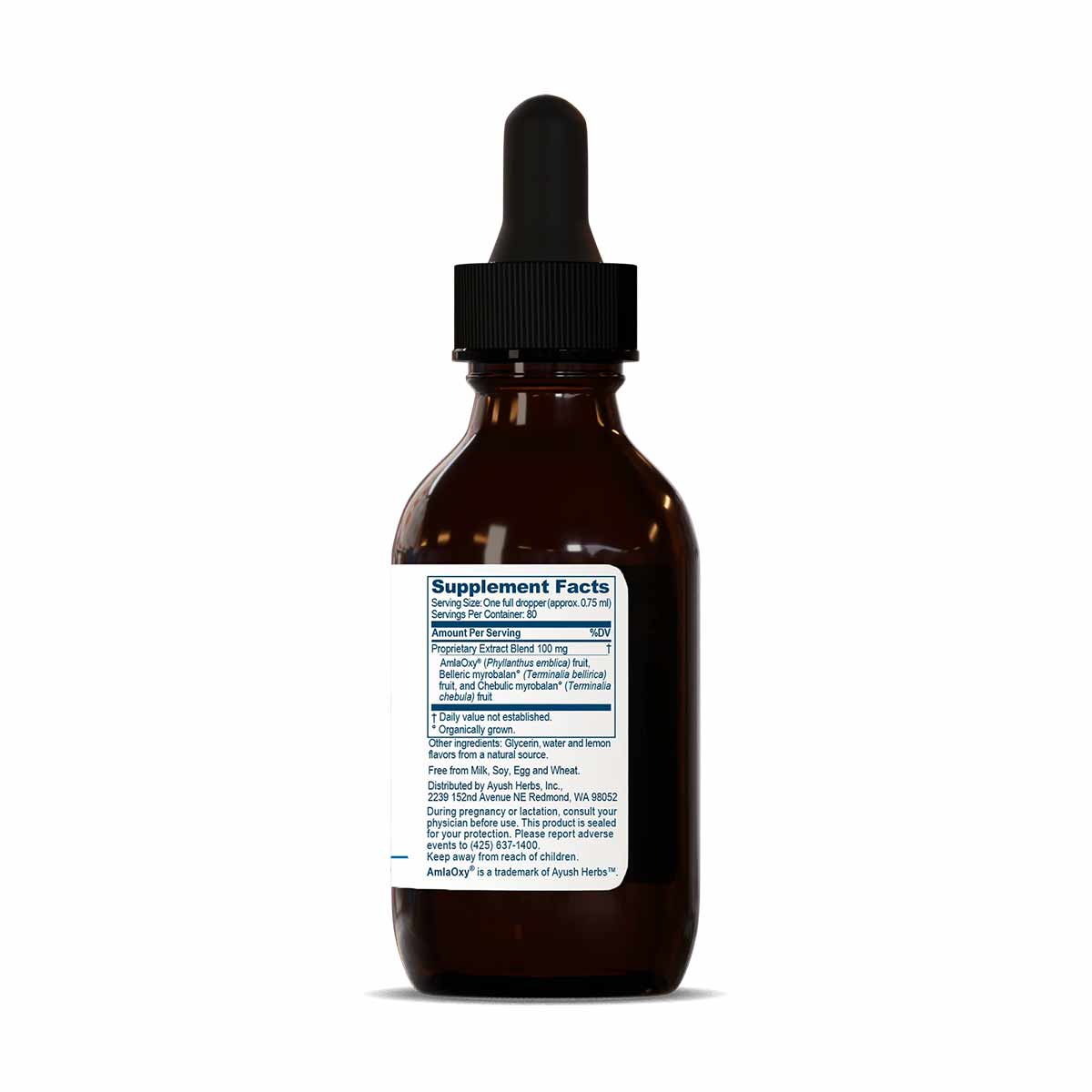 Trifal Drops Digestive Support, 2 Oz, by Ayush Herbs