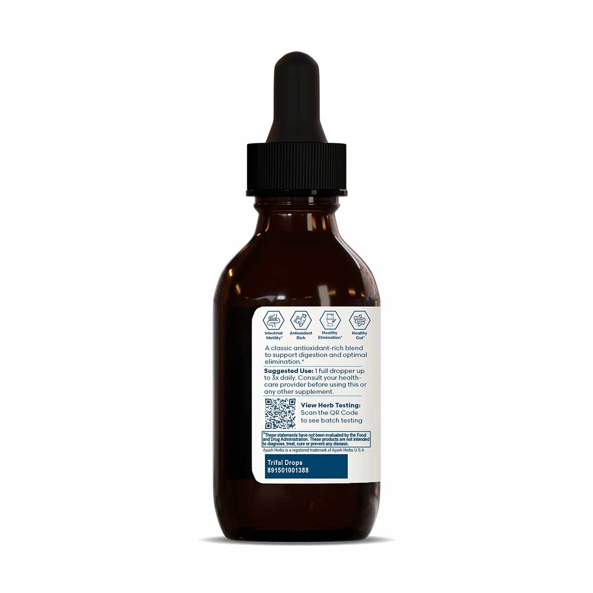 Trifal Drops Digestive Support, 2 Oz, by Ayush Herbs