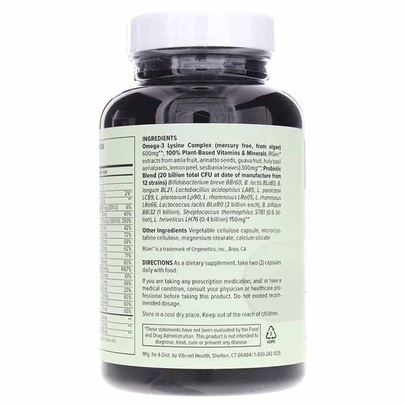 Trilogy Vegan 3-in-1 Multi-Supplement, by Vibrant Health, image #3