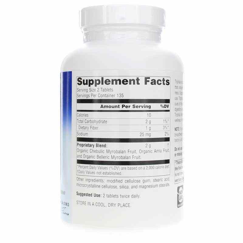 Triphala 1000 Mg, 270 Tablets, by Planetary Herbals, image #2