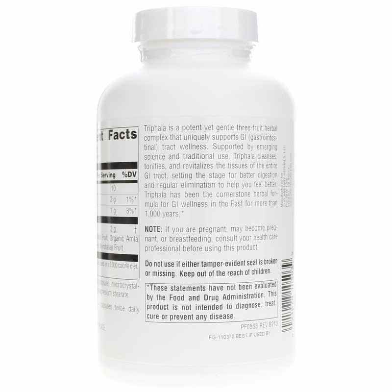 Triphala 500 Mg, 180 Capsules, by Planetary Herbals, image #3