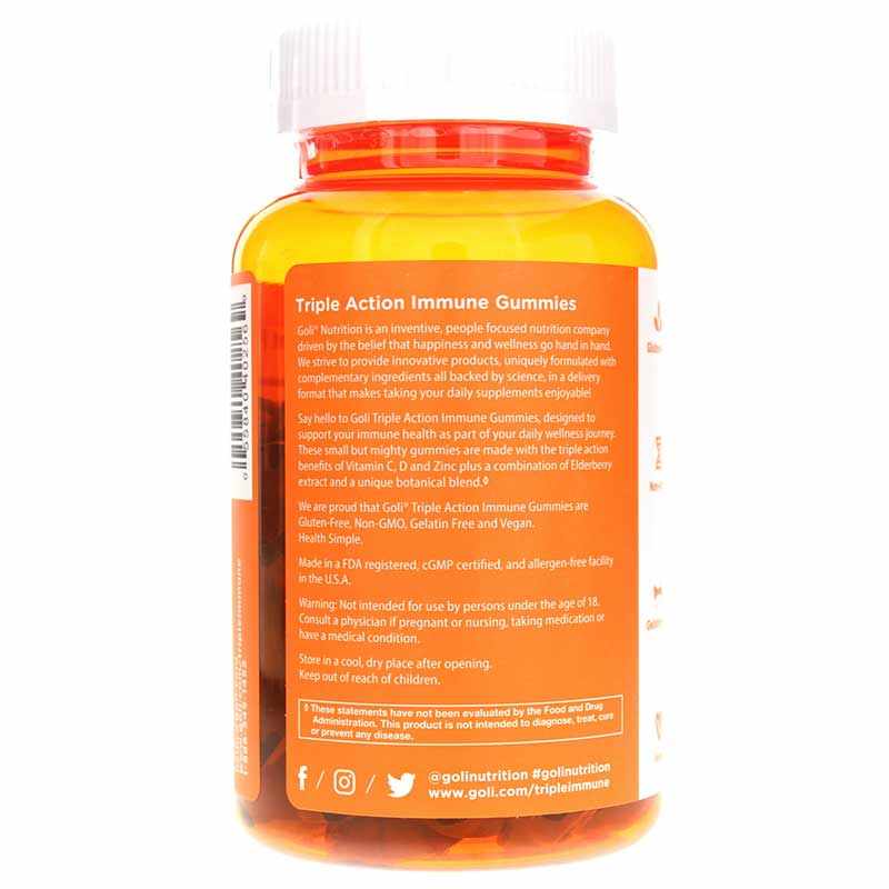 Triple Action Immune Gummies, by Goli Nutrition, image #3