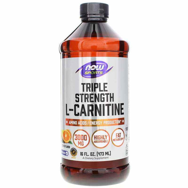 Triple Strength L-Carnitine Liquid 3000 Mg, NOW Foods Natural Healthy Concepts Triple Strength L-Carnitine Liquid 3000 Mg, NOW Foods Natural Healthy Concepts