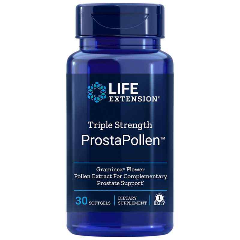 Triple Strength ProstaPollen, by Life Extension