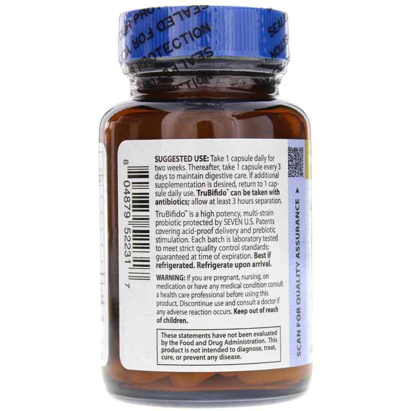Trubifido Probiotic Colon Formula, 30 Capsules, by Master Supplements, image #3