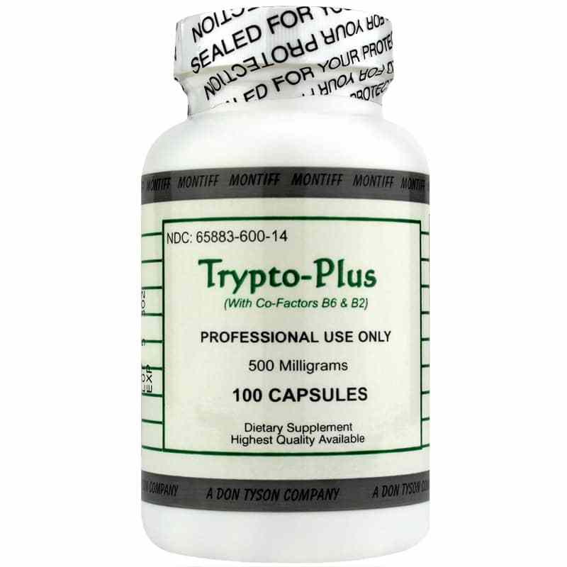 Trypto-Plus 500 Mg, 100 Capsules, by Montiff