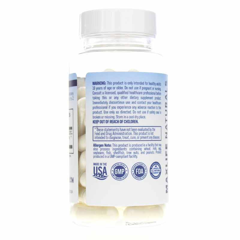 Tudca 1500 Mg, 60 Capsules, by Maxlife Naturals, image #3