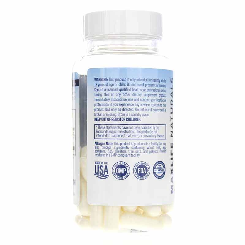 Tudca 500 Mg, 30 Capsules, by Maxlife Naturals, image #3