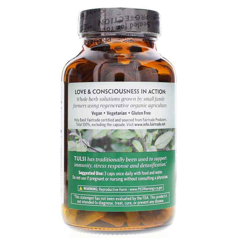 Tulsi-Holy Basil Certified Organic, 180 Veg Capsules, by Organic India, image #3