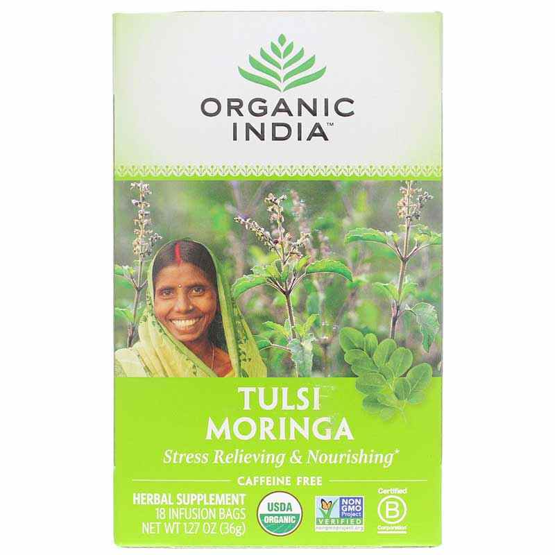 Tulsi Moringa Organic Tea, by Organic India