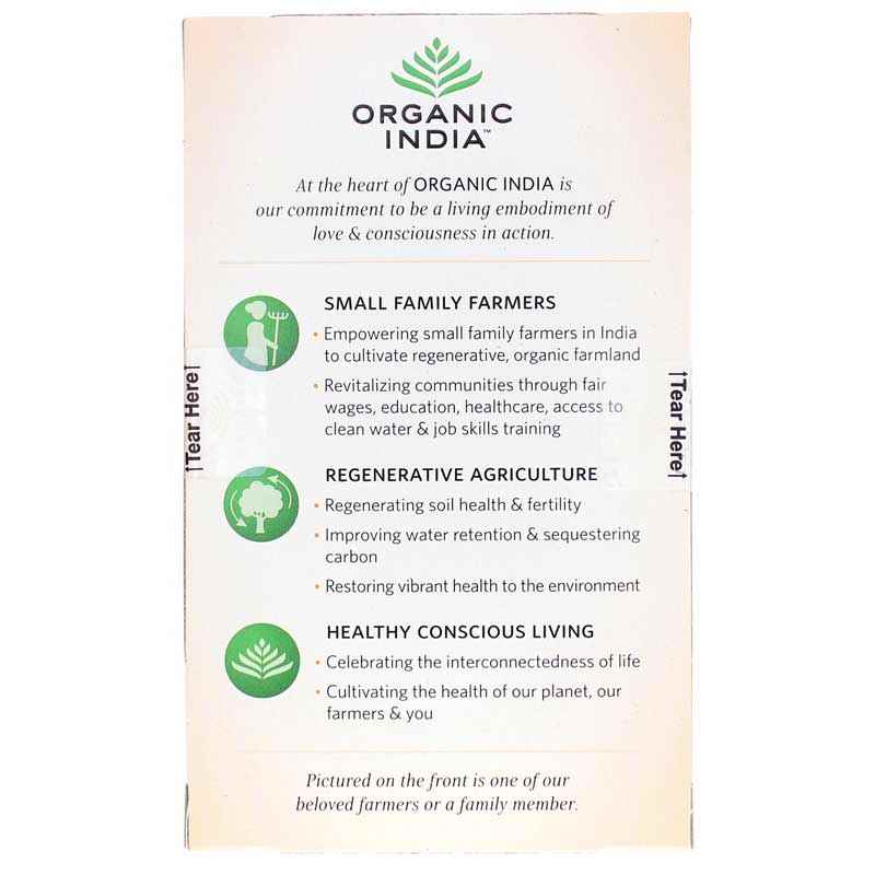 Tulsi Turmeric Ginger Organic Tea, by Organic India, image #3