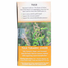 Tulsi Turmeric Ginger Organic Tea, by Organic India, image #4