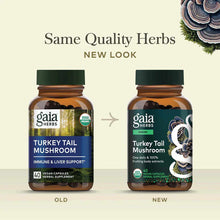 Turkey Tail Mushroom, by Gaia Herbs