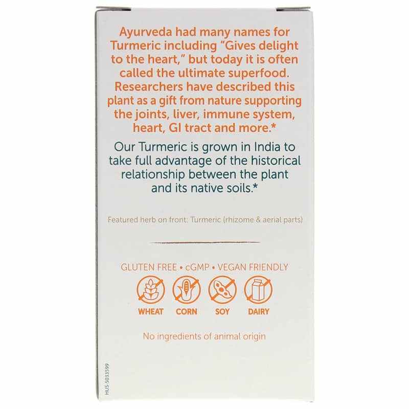 Turmeric 95 with Curcumin, 60 Veg Capsules, by Himalaya, image #3