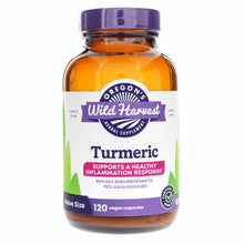 Turmeric, 120 Vegan Capsules, by Oregons Wild Harvest