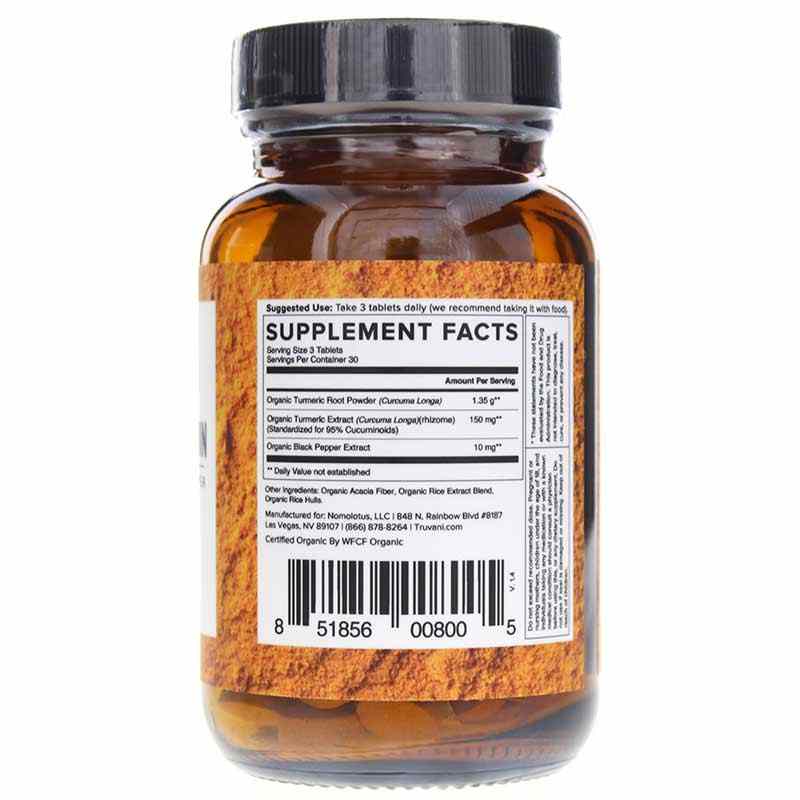 Turmeric Curcumin, by Truvani, image #2
