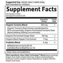 Turmeric Extra Strength, 120 Veg Tablets, by Garden of Life mykind Organics, image #2