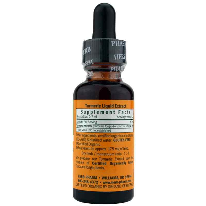 Turmeric Extract, 1 Oz, by Herb Pharm, image #2